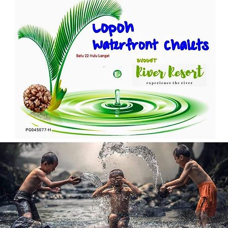 Lopoh Waterfront Budget Chalets Villa Hulu Langat Esterno foto