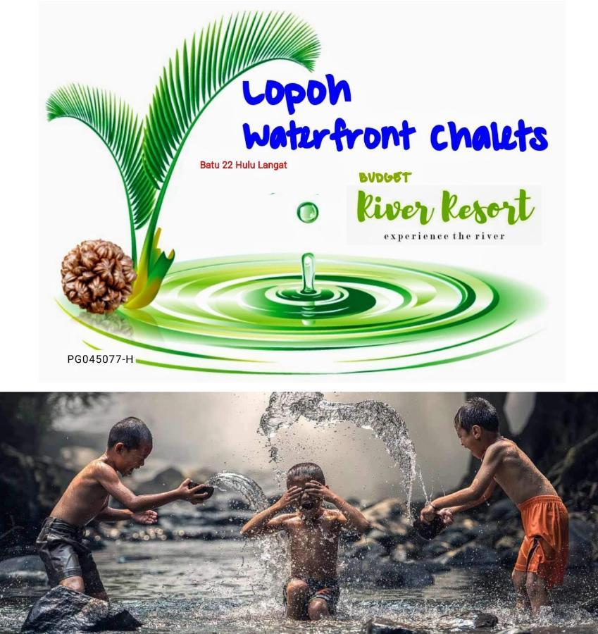 Lopoh Waterfront Budget Chalets Villa Hulu Langat Esterno foto