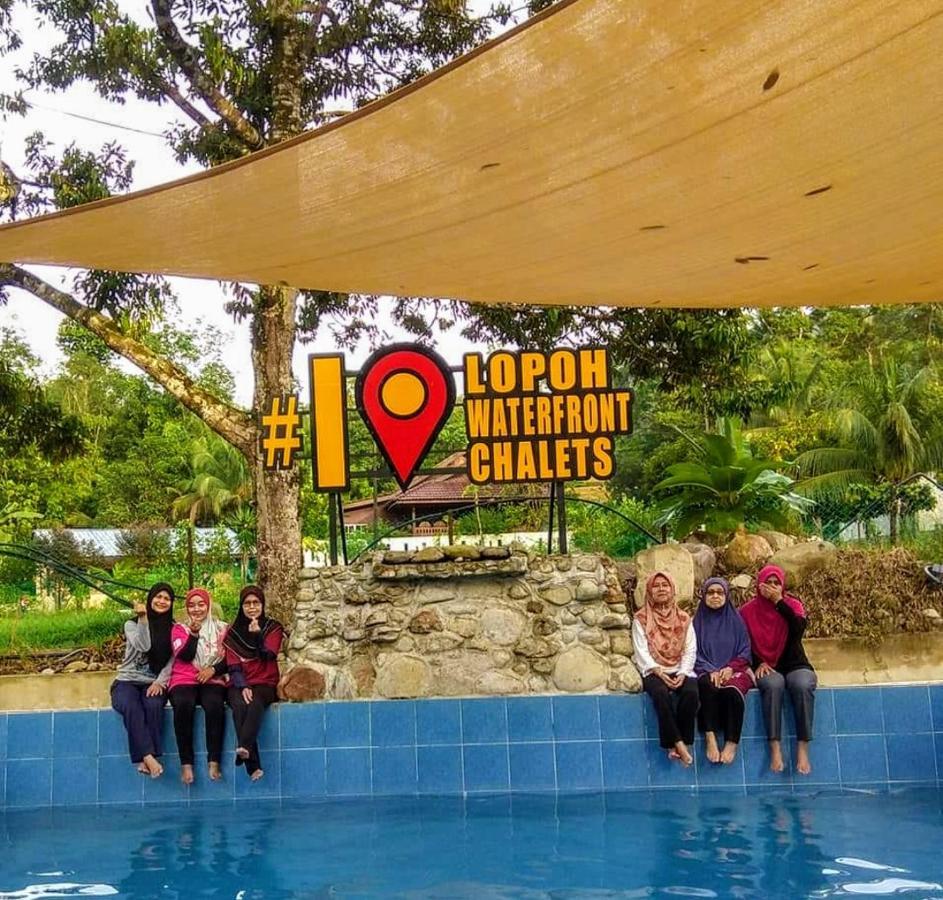 Lopoh Waterfront Budget Chalets Villa Hulu Langat Esterno foto