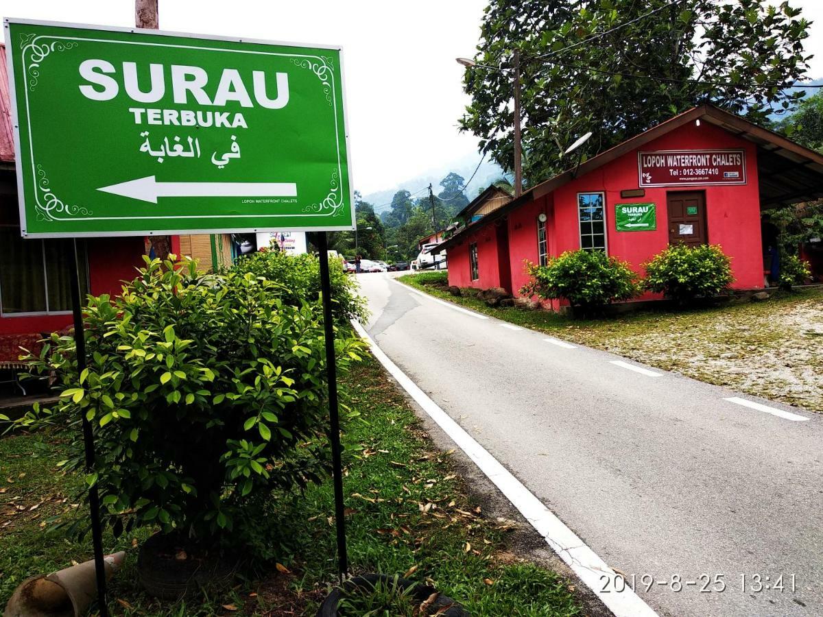 Lopoh Waterfront Budget Chalets Villa Hulu Langat Esterno foto